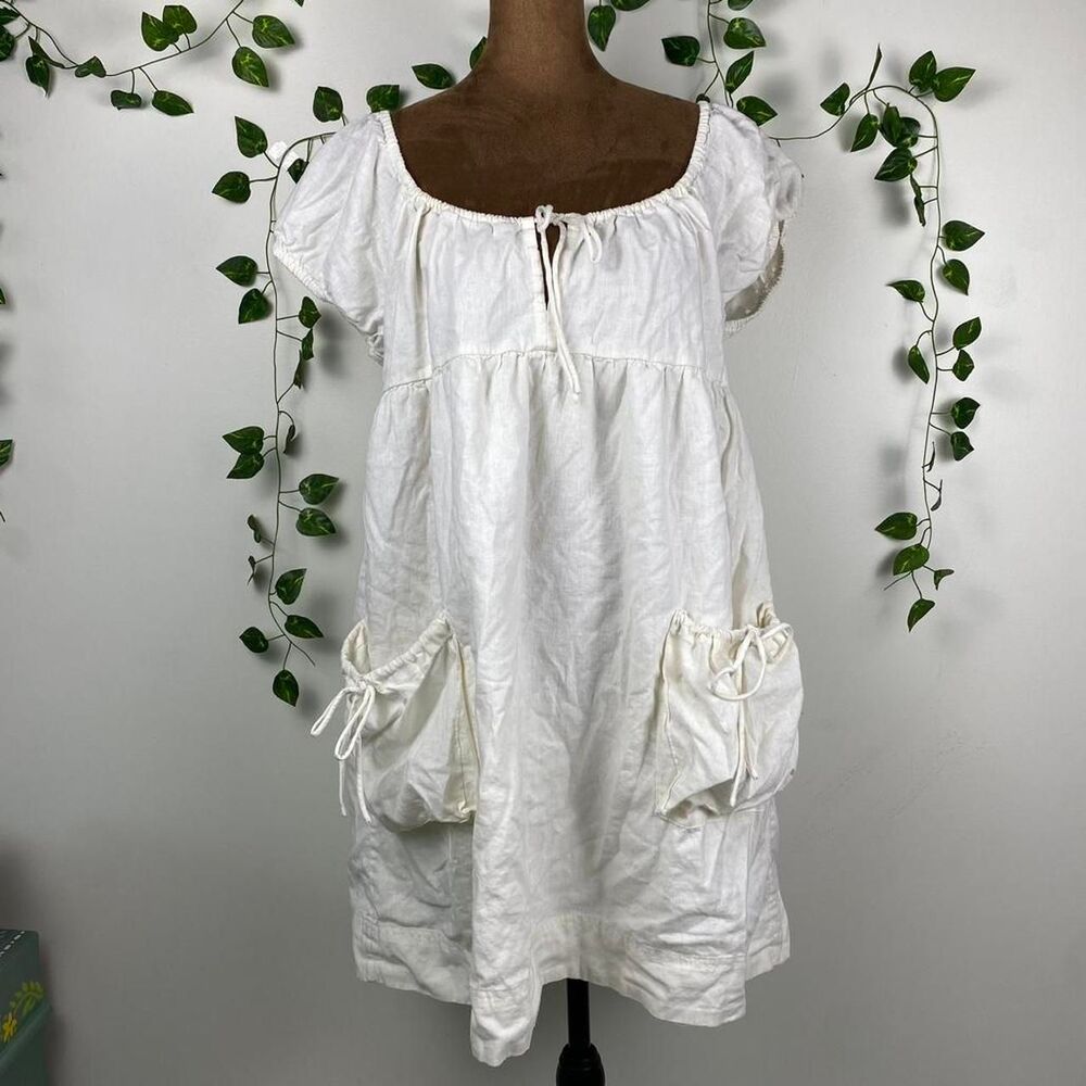 Lucky-brand Women's White Dress